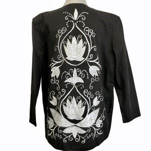 Vintage Jesus A Diaz Vintage Jacket Blazer Embroidered Western Rockabilly